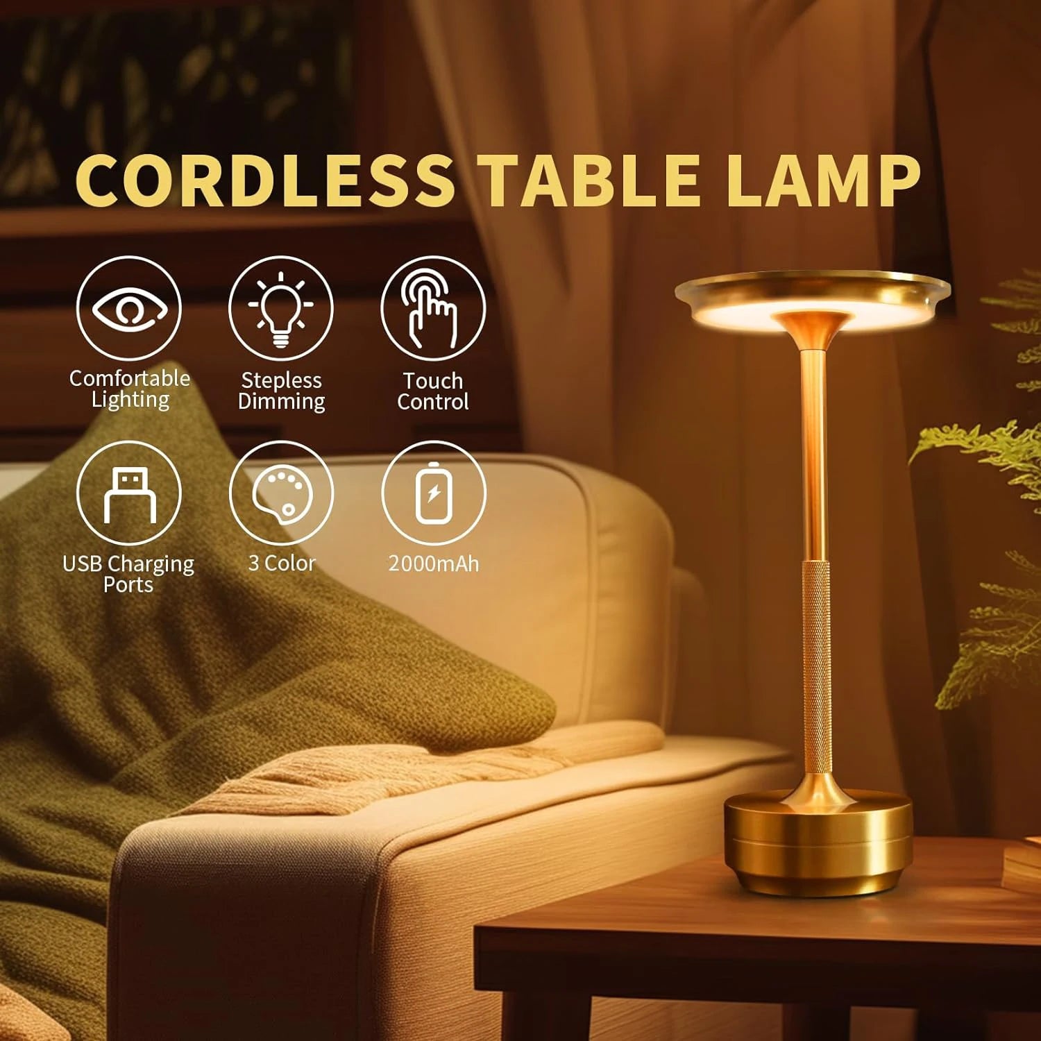 LED TOUCH TABLE LAMP