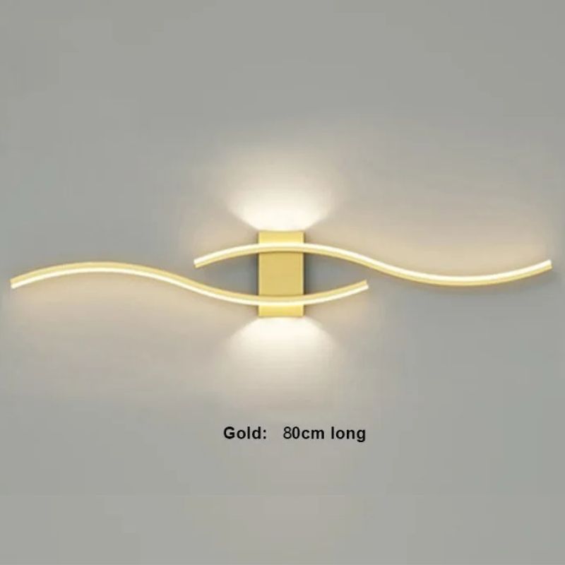 WALL LED LAMP – MODERN CURVED DESIGN