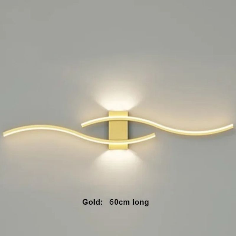 WALL LED LAMP – MODERN CURVED DESIGN