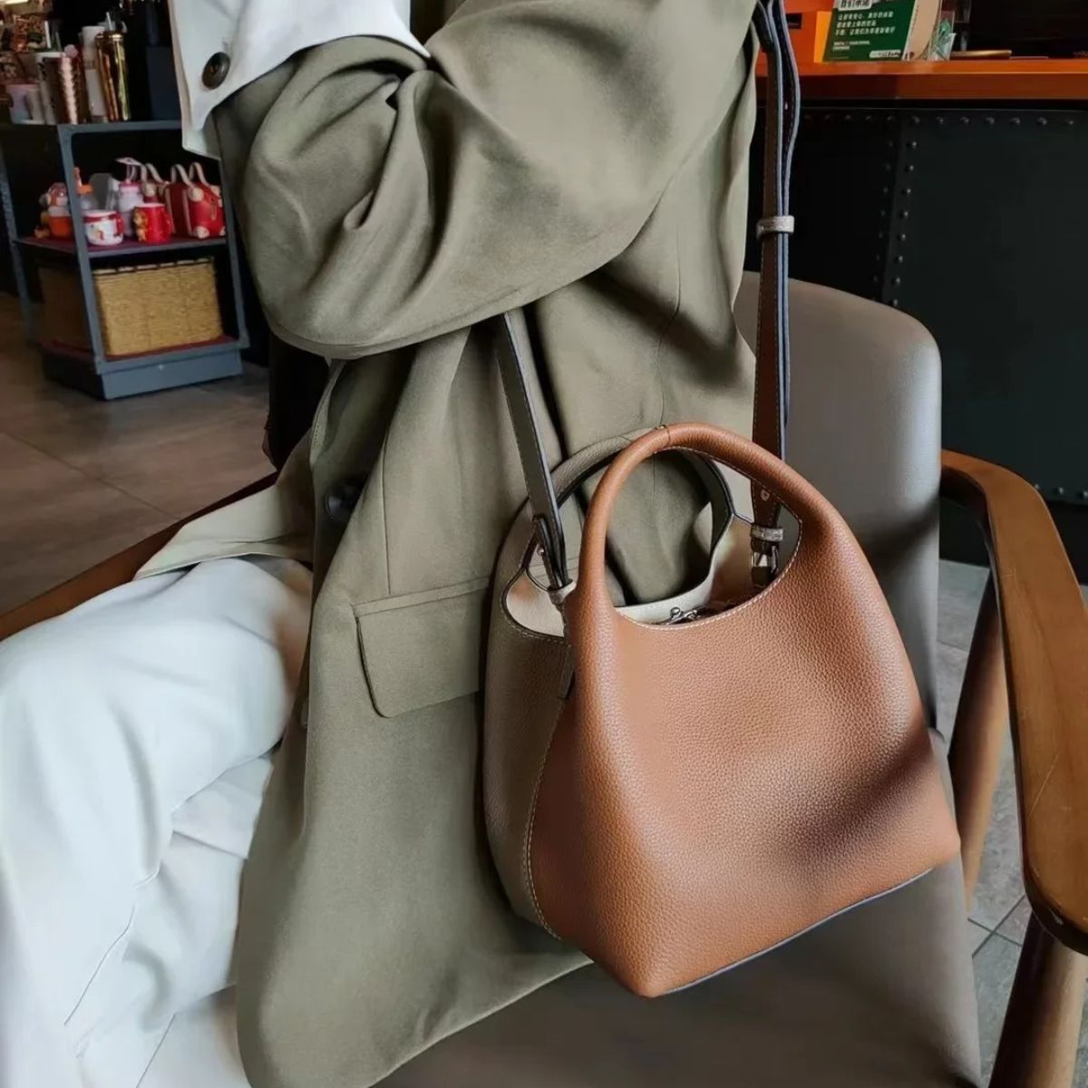 ORSAY LEATHER BAG
