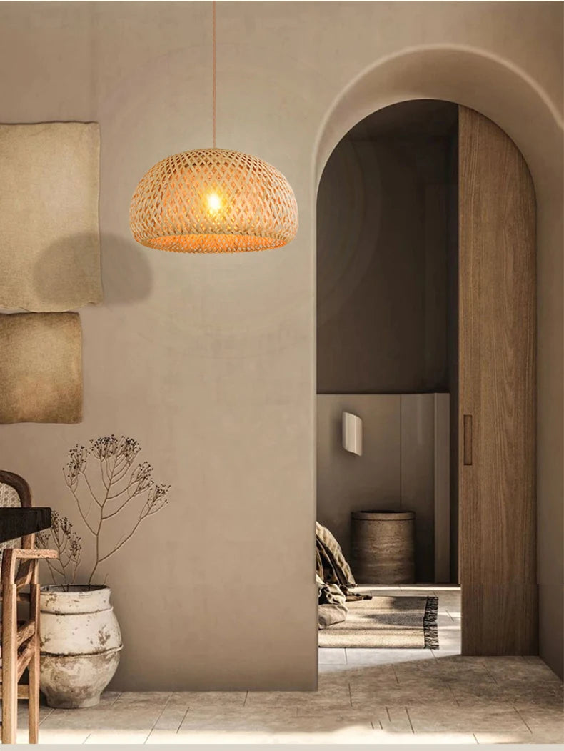 ORIENTAL BAMBOO PENDANT LIGHT