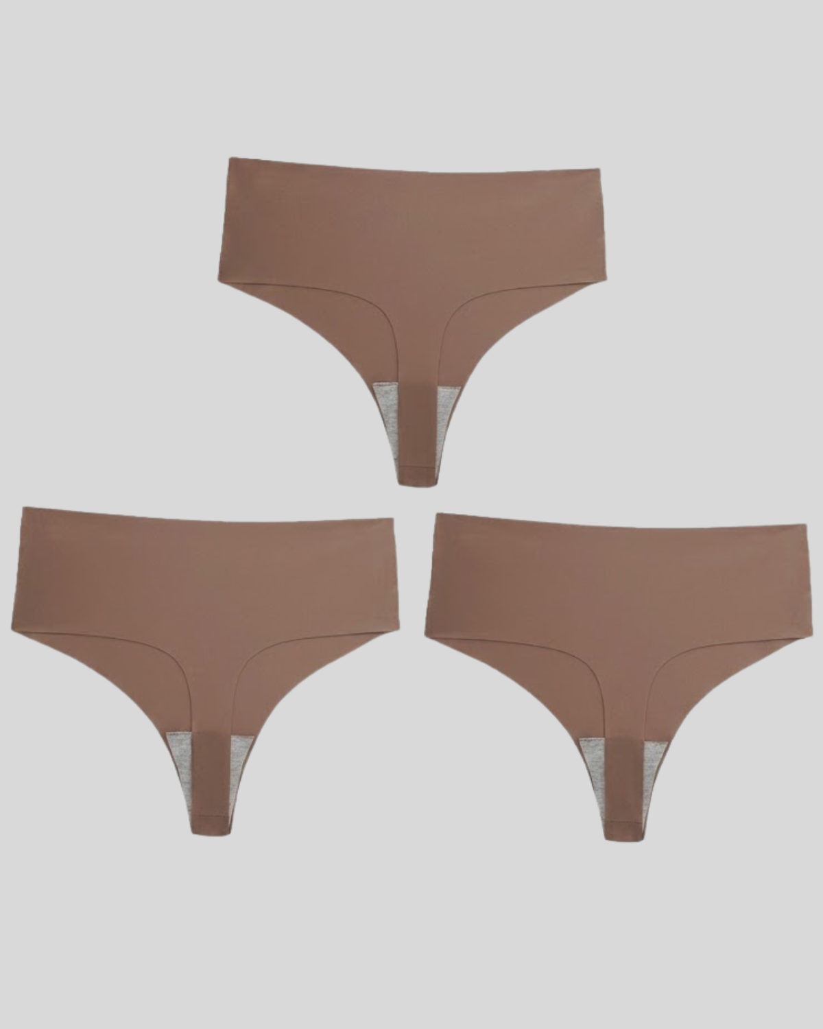 High-Leg Seamless Thong – Second Skin Fit