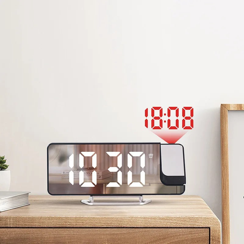 DIGITAL PROJECTION ALARM CLOCK – MULTIFUNCTIONAL & MODERN DESIGN