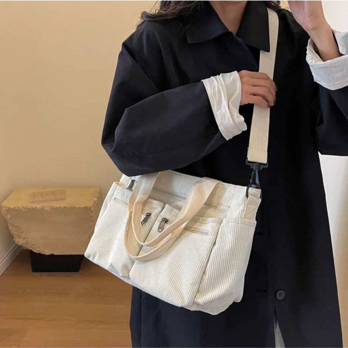 VALÉRIE VELVET TOTE BAG