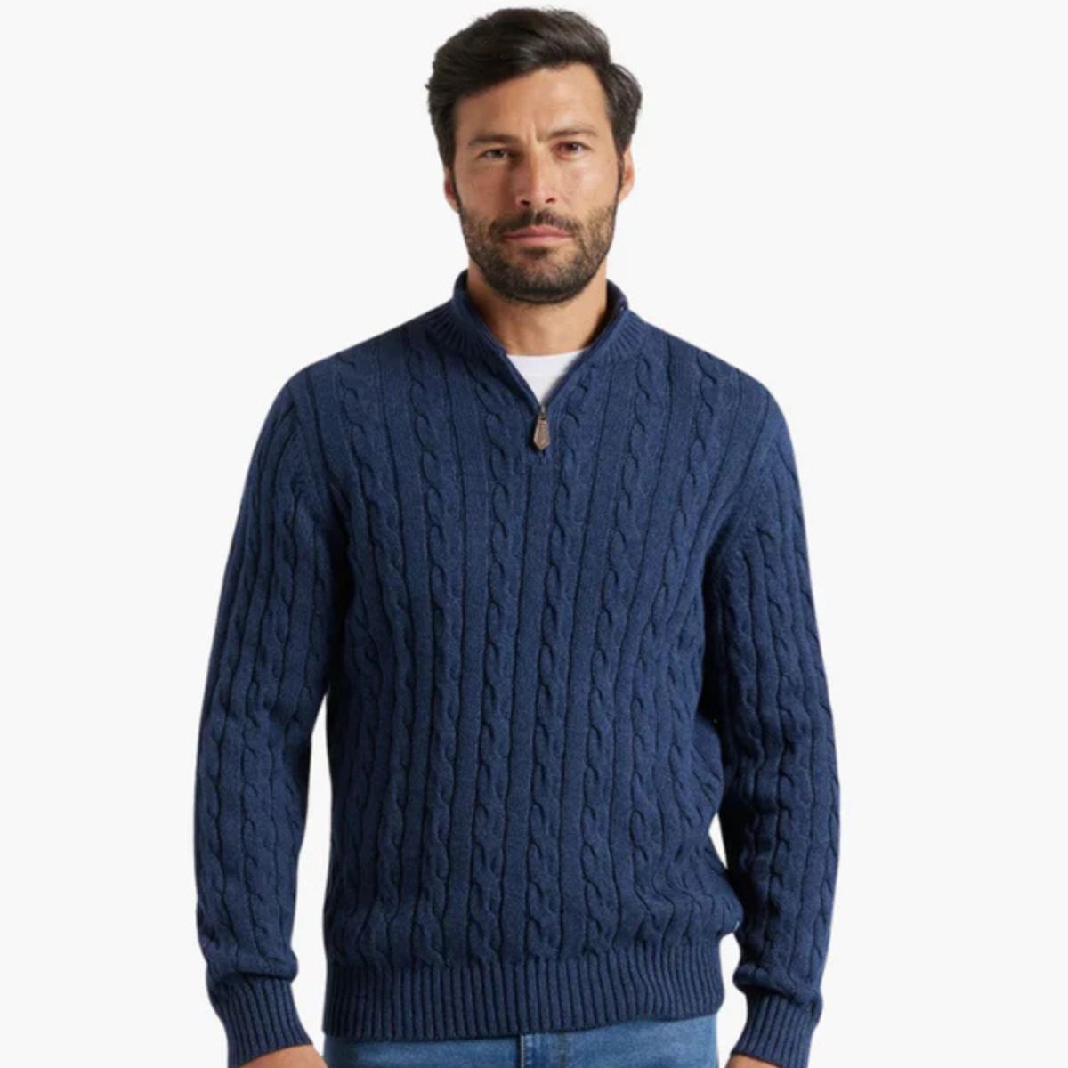 PORTOFINO HALF-ZIP SWEATER