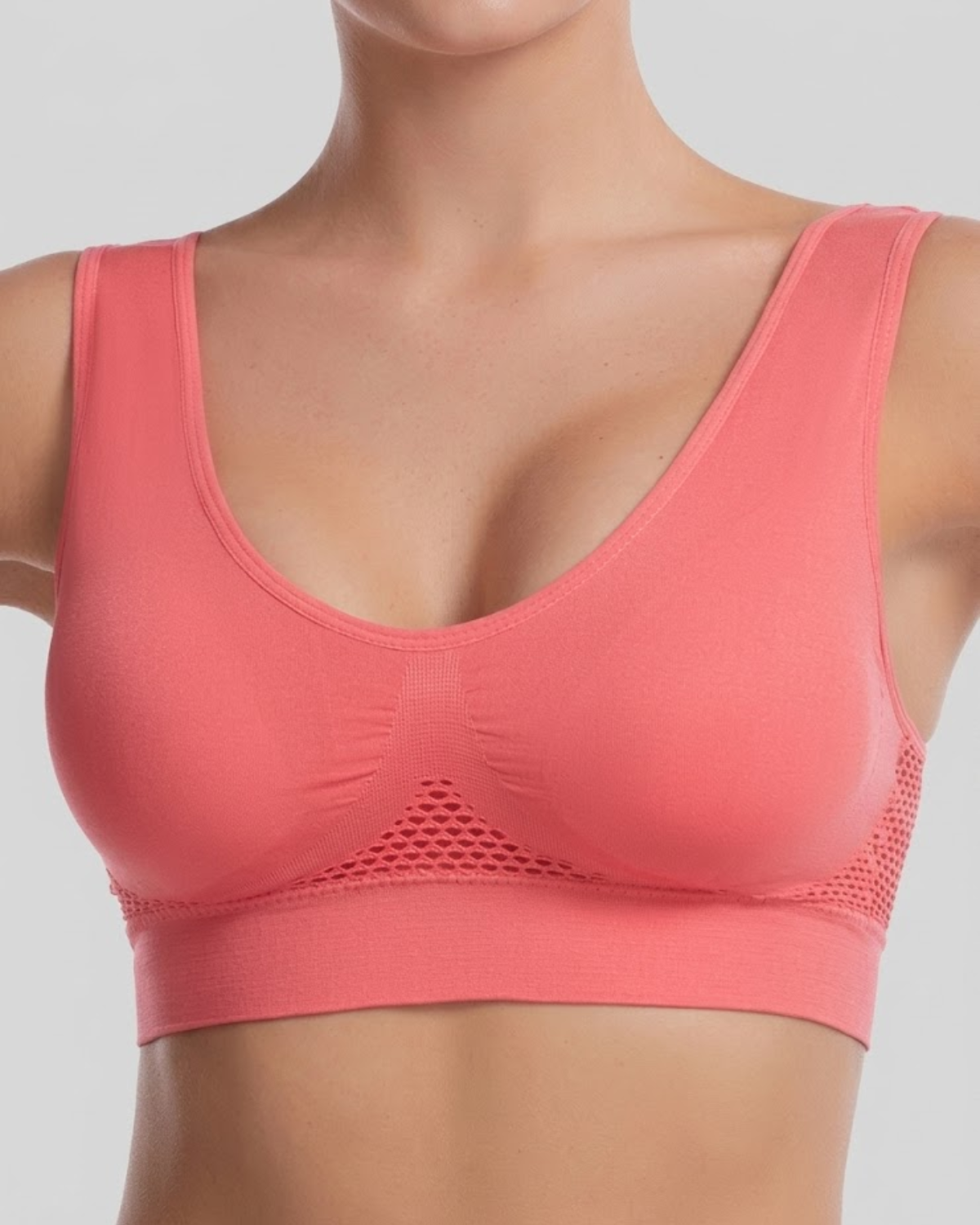 Breathable Active Bra – Light Support & Seamless Fit