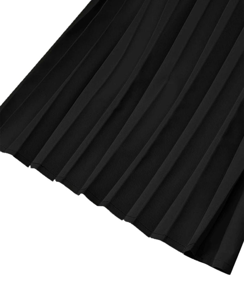 CANNES PLEATED JUMPSUIT