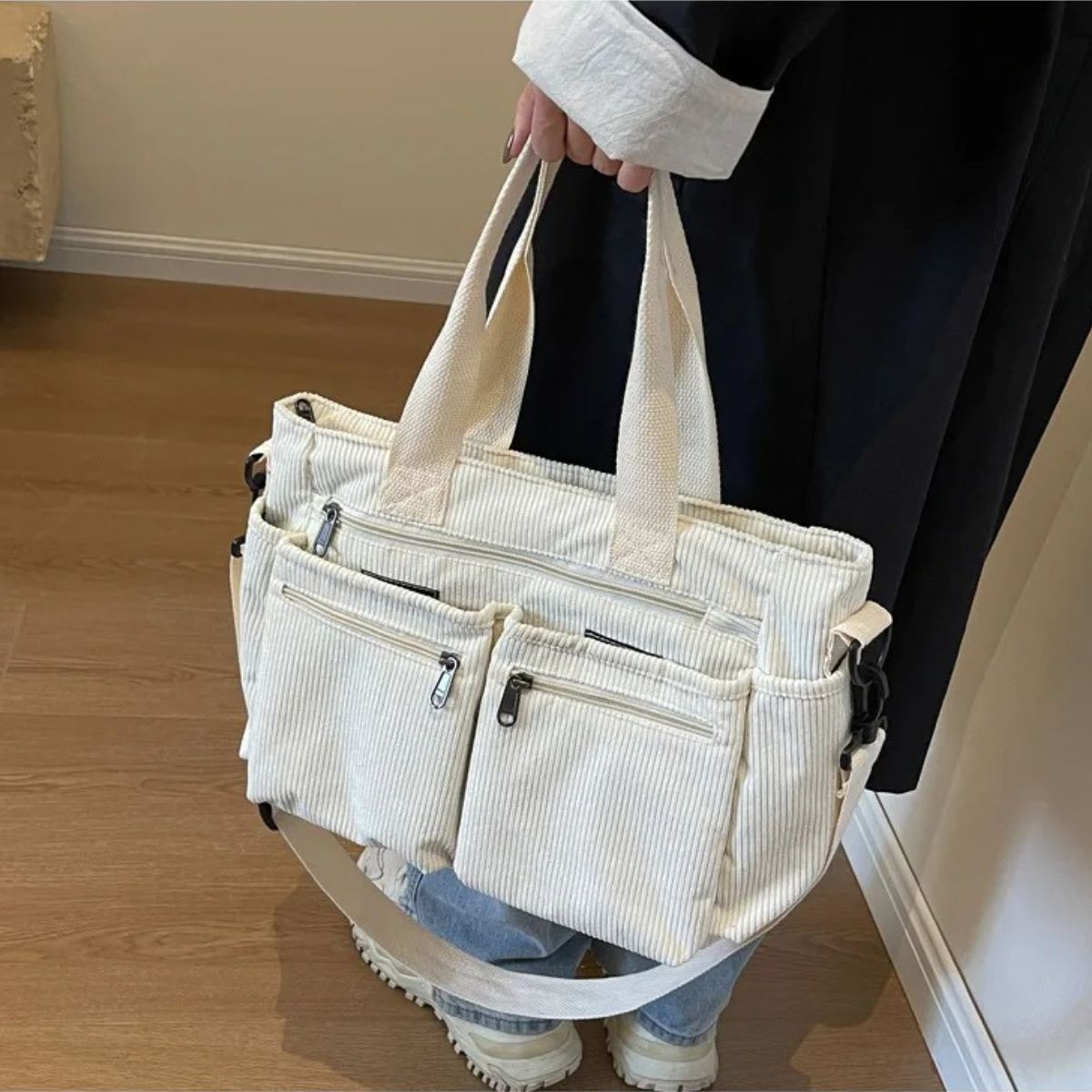 VALÉRIE VELVET TOTE BAG