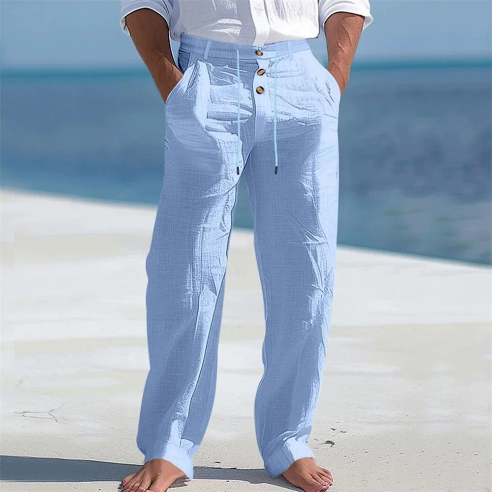 RIVIERA COTTON PANTS