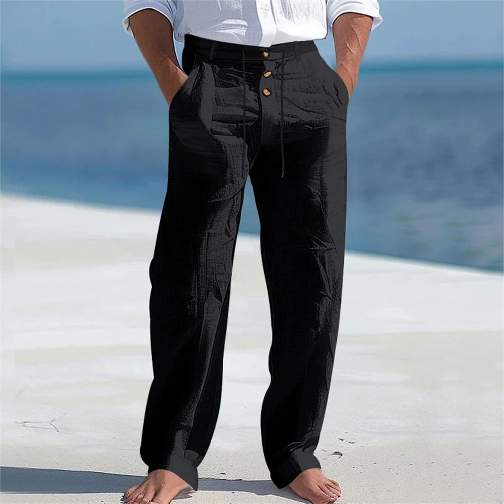 RIVIERA COTTON PANTS