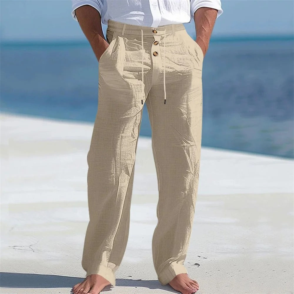 RIVIERA COTTON PANTS