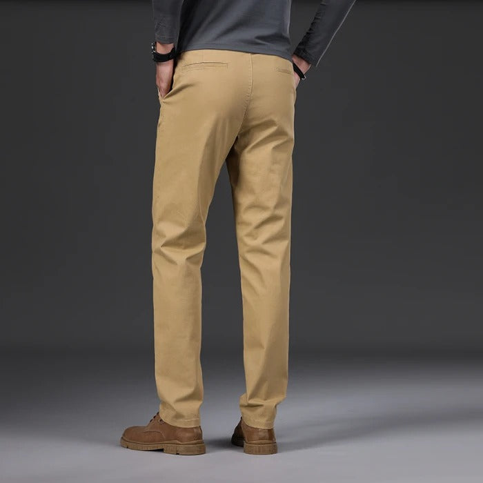 OXFORD COTTON PANTS