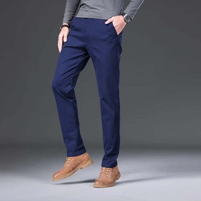 OXFORD COTTON PANTS