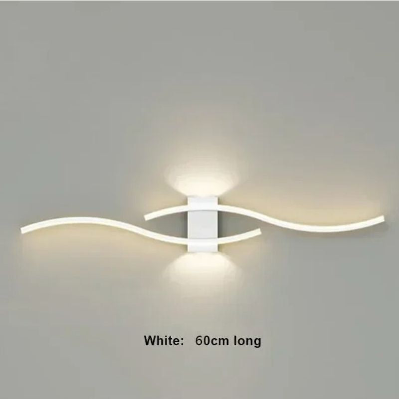 WALL LED LAMP – MODERN CURVED DESIGN