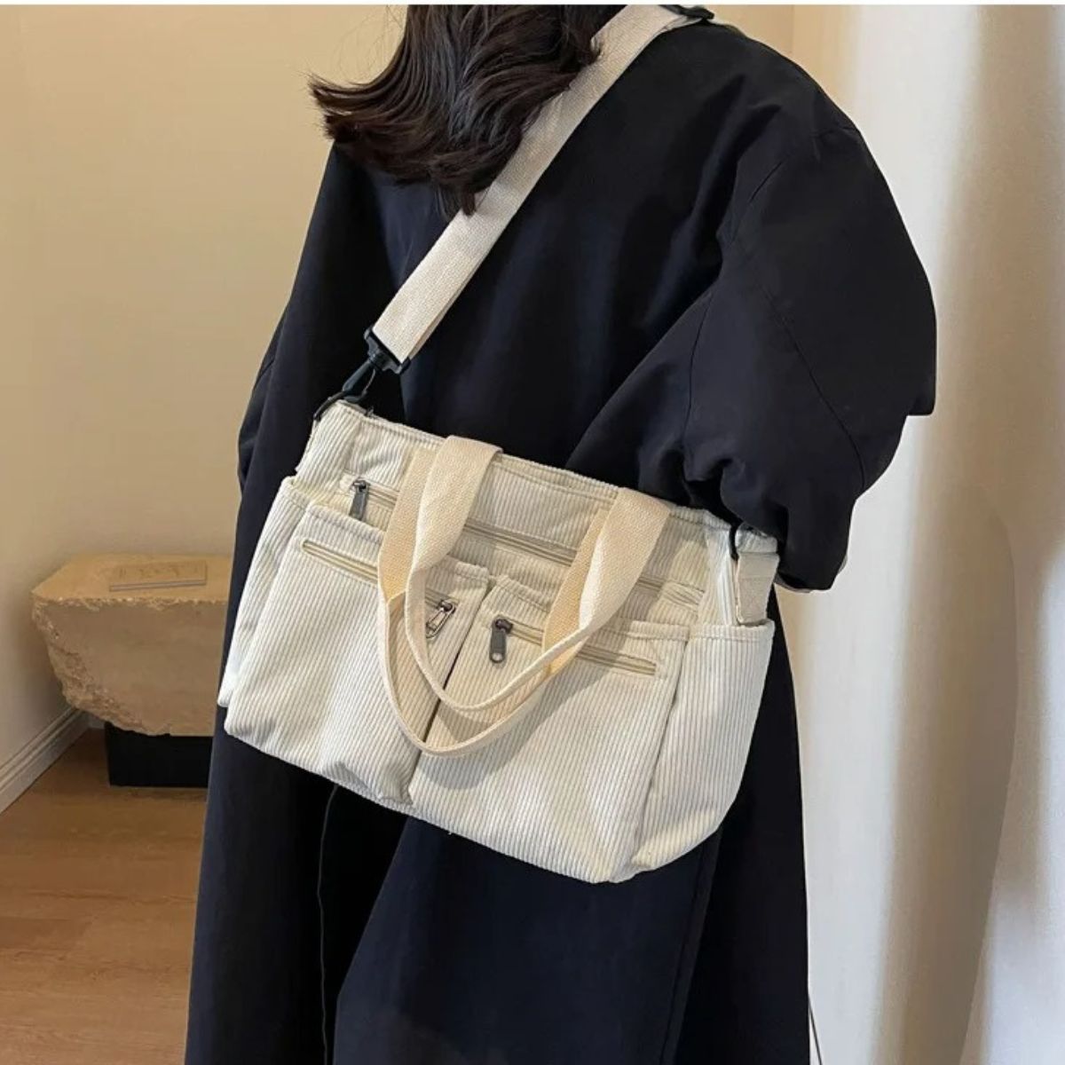 VALÉRIE VELVET TOTE BAG