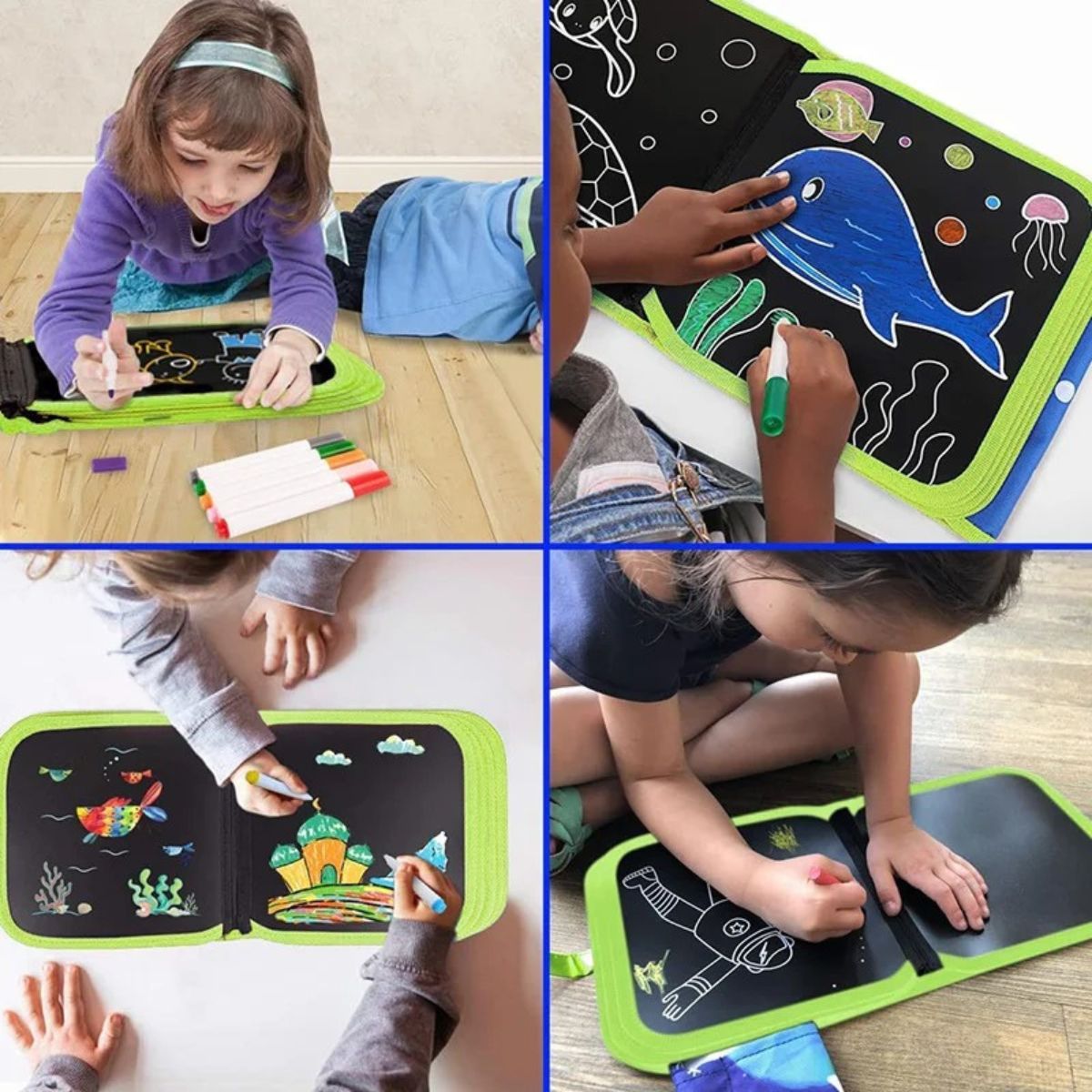 KIDS REUSABLE DRAWING BOOK