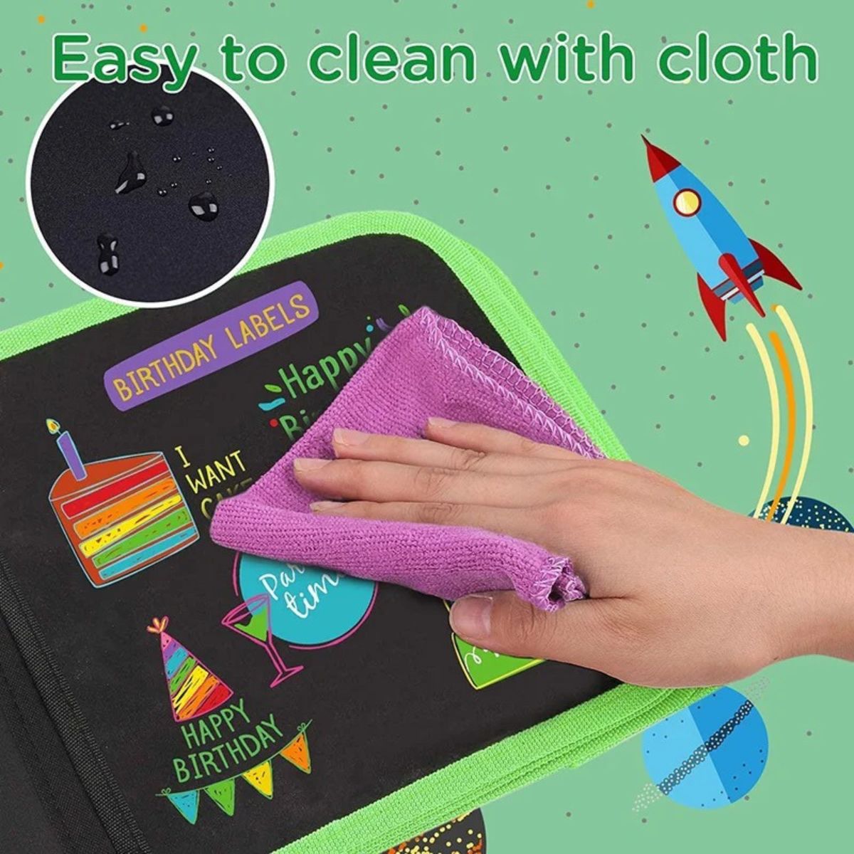 KIDS REUSABLE DRAWING BOOK