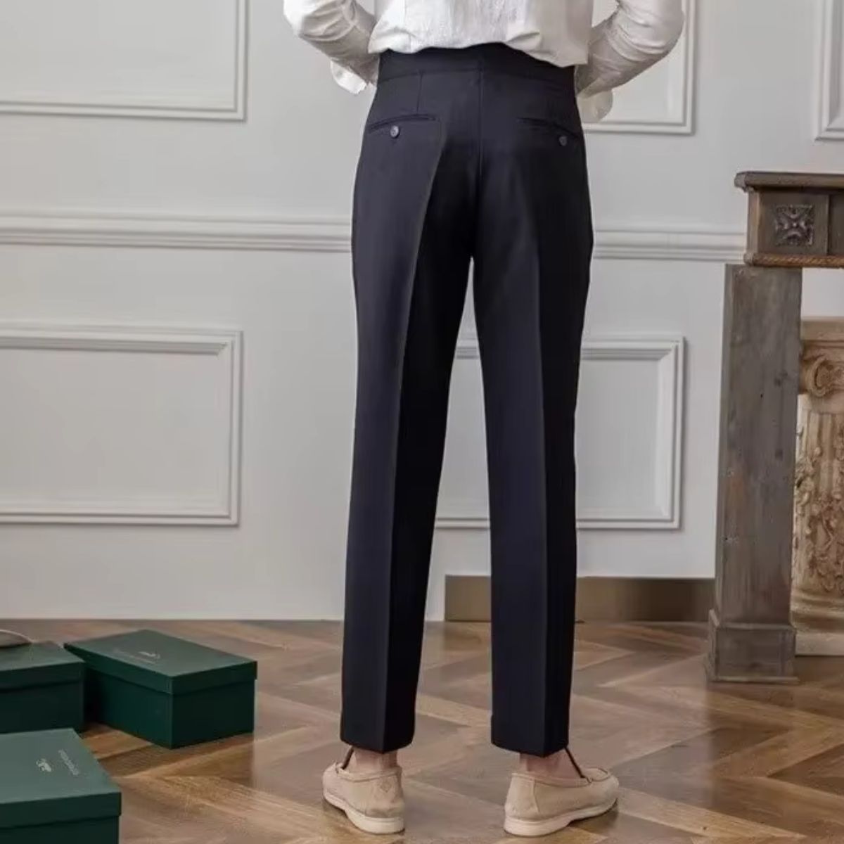 PARIS HIGH WAIST PANTALON